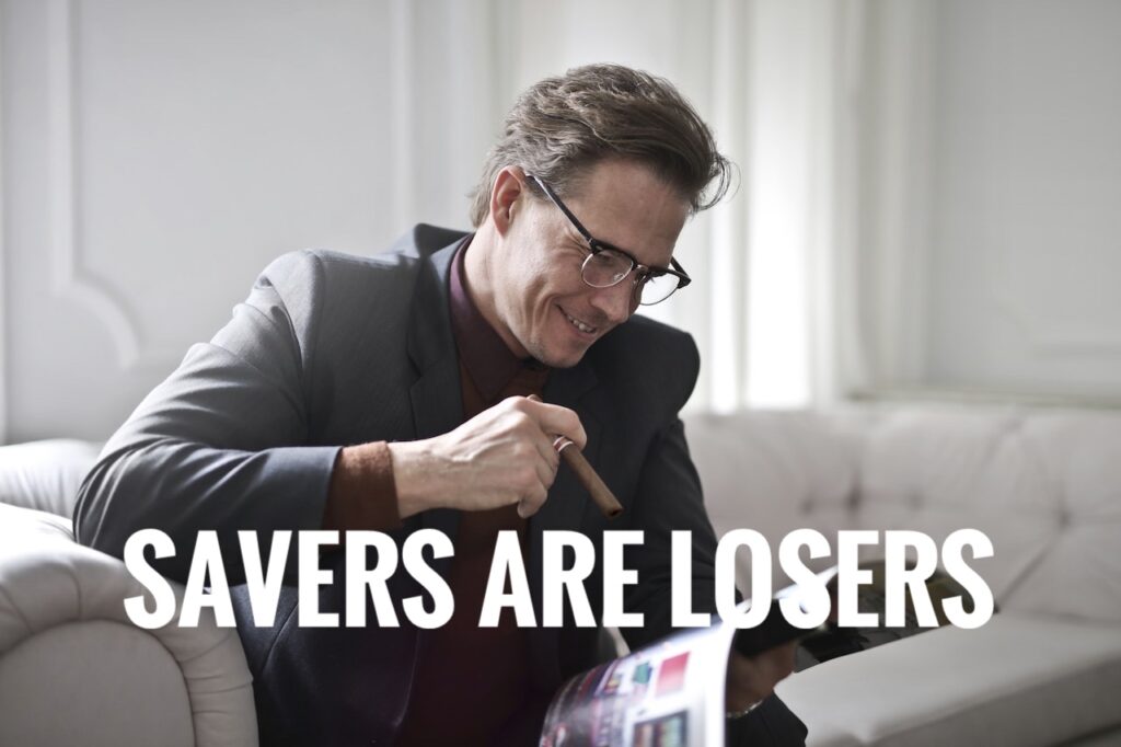 Why Savers Are Losers As Per Rich Dad Philosophy